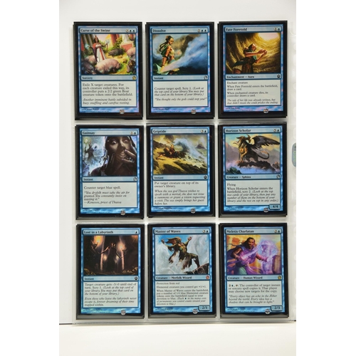 268 - COMPLETE MAGIC THE GATHERING: THEROS FOIL SET, all cards are present, genuine and are all in near mi... 