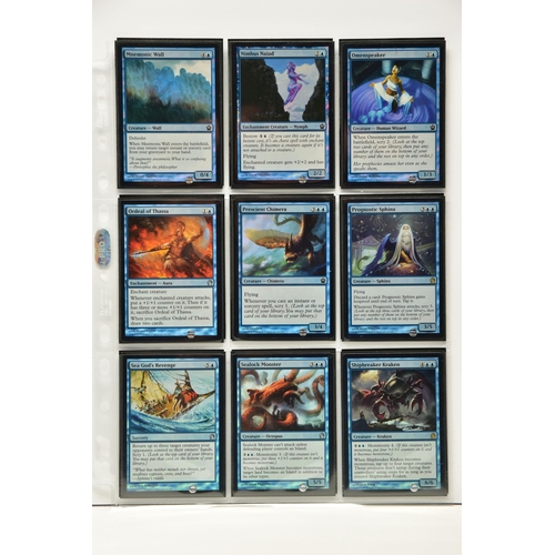 268 - COMPLETE MAGIC THE GATHERING: THEROS FOIL SET, all cards are present, genuine and are all in near mi... 