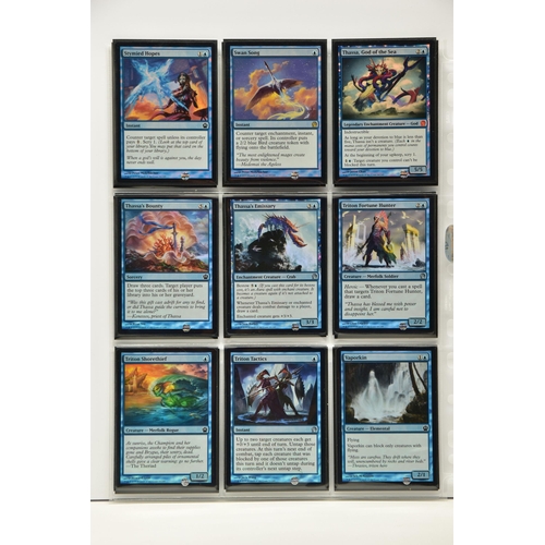 268 - COMPLETE MAGIC THE GATHERING: THEROS FOIL SET, all cards are present, genuine and are all in near mi... 