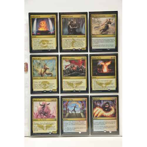 270 - COMPLETE MAGIC THE GATHERING: KHANS OF TARKIR FOIL SET, all cards are present, genuine and are all i... 