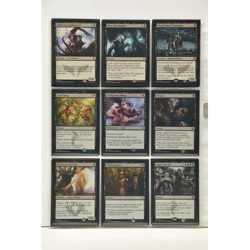 270 - COMPLETE MAGIC THE GATHERING: KHANS OF TARKIR FOIL SET, all cards are present, genuine and are all i... 