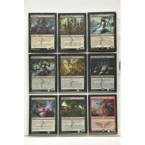 271 - COMPLETE MAGIC THE GATHERING: FATE REFORGED FOIL SET, all cards are present, genuine and are all in ... 