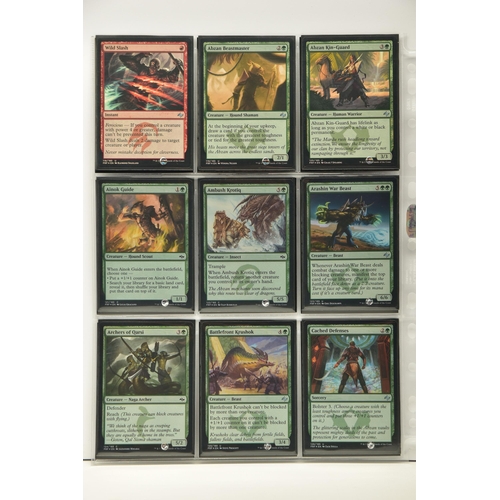 271 - COMPLETE MAGIC THE GATHERING: FATE REFORGED FOIL SET, all cards are present, genuine and are all in ... 