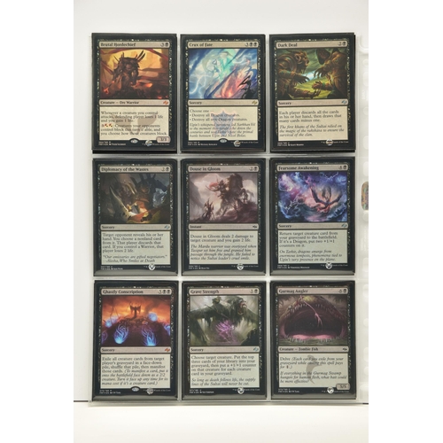 271 - COMPLETE MAGIC THE GATHERING: FATE REFORGED FOIL SET, all cards are present, genuine and are all in ... 