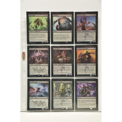 272 - COMPLETE MAGIC THE GATHERING: DRAGONS OF TARKIR FOIL SET, all cards are present, genuine and are all... 