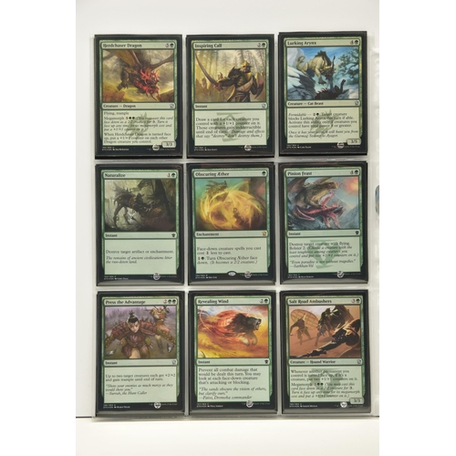 272 - COMPLETE MAGIC THE GATHERING: DRAGONS OF TARKIR FOIL SET, all cards are present, genuine and are all... 