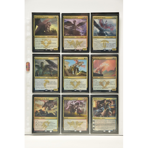 272 - COMPLETE MAGIC THE GATHERING: DRAGONS OF TARKIR FOIL SET, all cards are present, genuine and are all... 