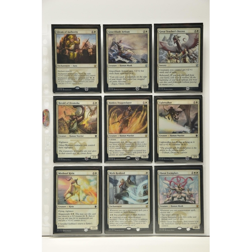 272 - COMPLETE MAGIC THE GATHERING: DRAGONS OF TARKIR FOIL SET, all cards are present, genuine and are all... 