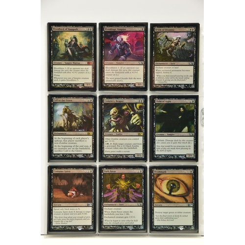 273 - COMPLETE MAGIC THE GATHERING: MAGIC 2012 FOIL SET, all cards are present, genuine and are all in exc... 