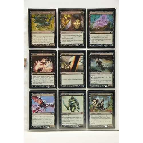 273 - COMPLETE MAGIC THE GATHERING: MAGIC 2012 FOIL SET, all cards are present, genuine and are all in exc... 