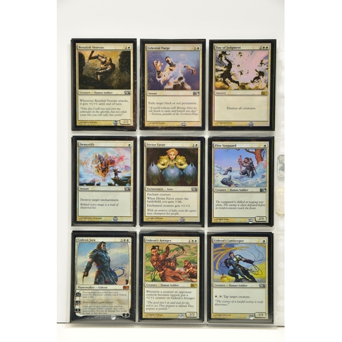 273 - COMPLETE MAGIC THE GATHERING: MAGIC 2012 FOIL SET, all cards are present, genuine and are all in exc... 