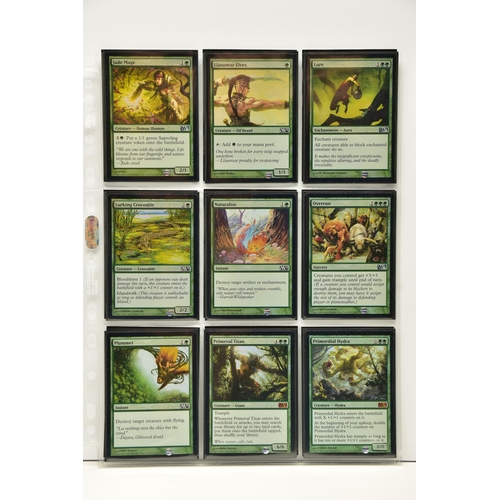 273 - COMPLETE MAGIC THE GATHERING: MAGIC 2012 FOIL SET, all cards are present, genuine and are all in exc... 