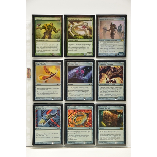 273 - COMPLETE MAGIC THE GATHERING: MAGIC 2012 FOIL SET, all cards are present, genuine and are all in exc... 