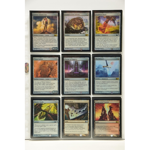 273 - COMPLETE MAGIC THE GATHERING: MAGIC 2012 FOIL SET, all cards are present, genuine and are all in exc... 