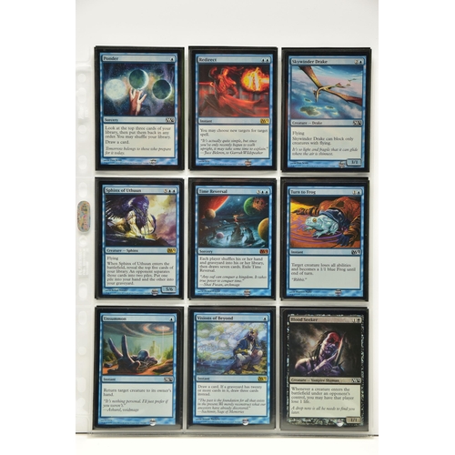 273 - COMPLETE MAGIC THE GATHERING: MAGIC 2012 FOIL SET, all cards are present, genuine and are all in exc... 