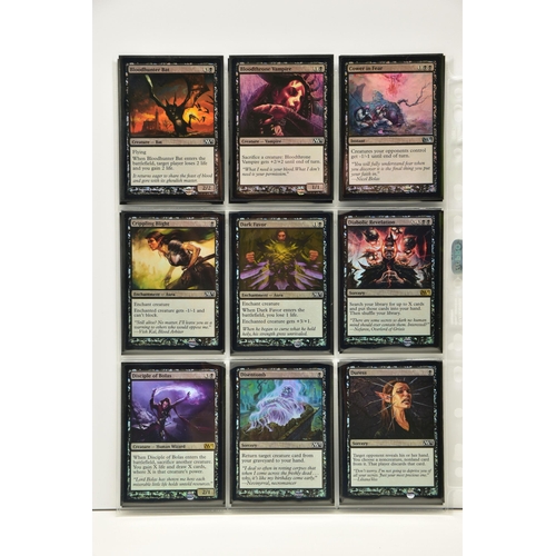 274 - COMPLETE MAGIC THE GATHERING: MAGIC 2013 FOIL SET, all cards are present, genuine and are all in exc... 