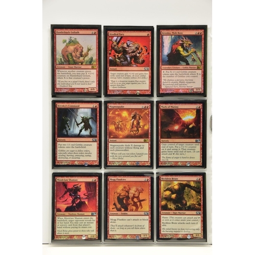 274 - COMPLETE MAGIC THE GATHERING: MAGIC 2013 FOIL SET, all cards are present, genuine and are all in exc... 