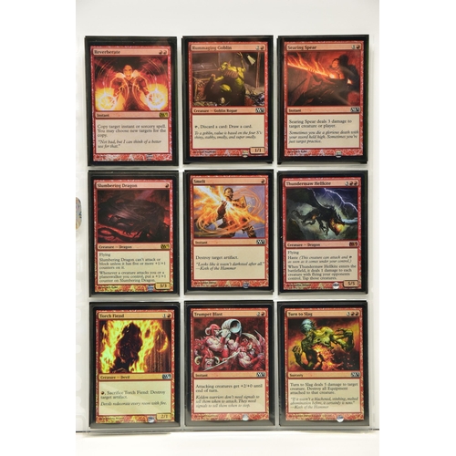 274 - COMPLETE MAGIC THE GATHERING: MAGIC 2013 FOIL SET, all cards are present, genuine and are all in exc... 