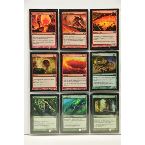 274 - COMPLETE MAGIC THE GATHERING: MAGIC 2013 FOIL SET, all cards are present, genuine and are all in exc... 