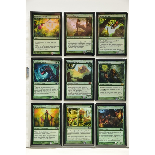 274 - COMPLETE MAGIC THE GATHERING: MAGIC 2013 FOIL SET, all cards are present, genuine and are all in exc... 