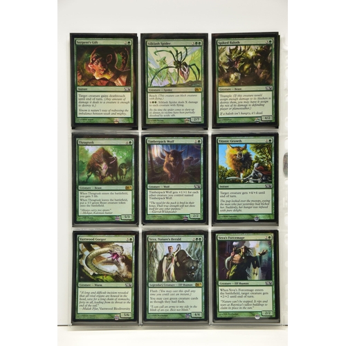 274 - COMPLETE MAGIC THE GATHERING: MAGIC 2013 FOIL SET, all cards are present, genuine and are all in exc... 