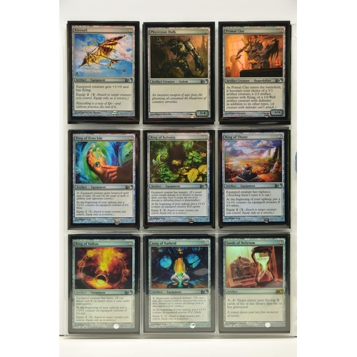 274 - COMPLETE MAGIC THE GATHERING: MAGIC 2013 FOIL SET, all cards are present, genuine and are all in exc... 