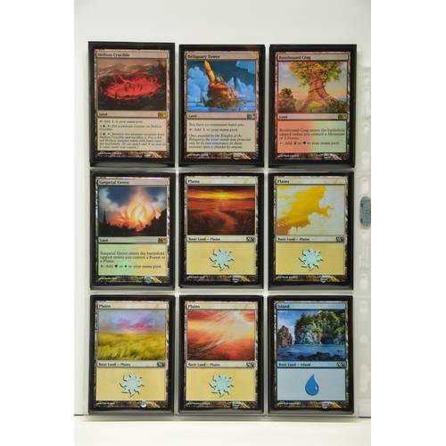 274 - COMPLETE MAGIC THE GATHERING: MAGIC 2013 FOIL SET, all cards are present, genuine and are all in exc... 