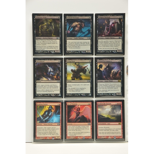 275 - COMPLETE MAGIC THE GATHERING: MAGIC 2014 FOIL SET, all cards are present, genuine and are all in nea... 