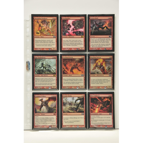 275 - COMPLETE MAGIC THE GATHERING: MAGIC 2014 FOIL SET, all cards are present, genuine and are all in nea... 