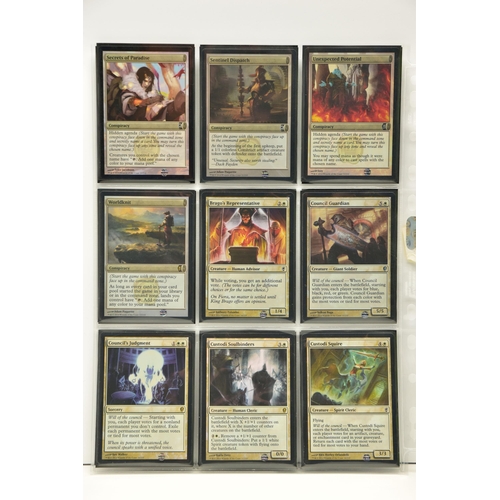 278 - COMPLETE MAGIC THE GATHERING: CONSPIRACY FOIL SET, all cards are present, genuine and are all in nea... 