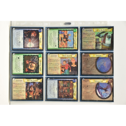 281 - COMPLETE HARRY POTTER BASE SET, all cards are present, genuine and are all in excellent to mint cond... 