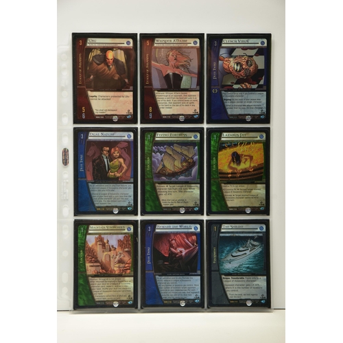 283 - COMPLETE VS. SYSTEM DC ORIGINS 1ST EDITION FOIL SET, all cards are present, genuine and are all in e... 