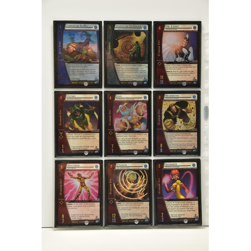 283 - COMPLETE VS. SYSTEM DC ORIGINS 1ST EDITION FOIL SET, all cards are present, genuine and are all in e... 