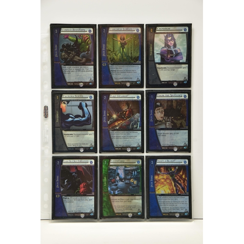 283 - COMPLETE VS. SYSTEM DC ORIGINS 1ST EDITION FOIL SET, all cards are present, genuine and are all in e... 