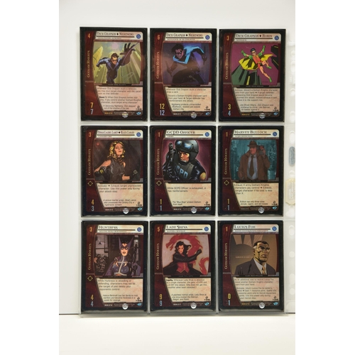 283 - COMPLETE VS. SYSTEM DC ORIGINS 1ST EDITION FOIL SET, all cards are present, genuine and are all in e... 