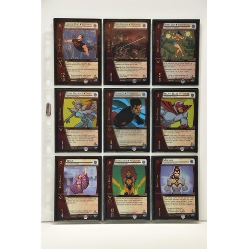 283 - COMPLETE VS. SYSTEM DC ORIGINS 1ST EDITION FOIL SET, all cards are present, genuine and are all in e... 