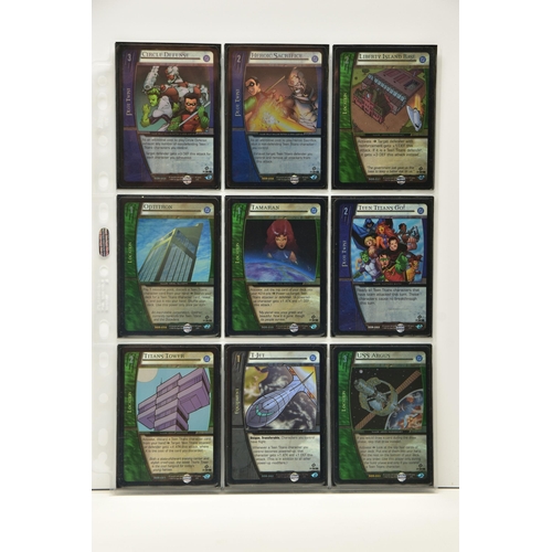 283 - COMPLETE VS. SYSTEM DC ORIGINS 1ST EDITION FOIL SET, all cards are present, genuine and are all in e... 