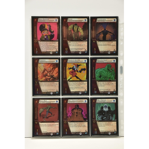 283 - COMPLETE VS. SYSTEM DC ORIGINS 1ST EDITION FOIL SET, all cards are present, genuine and are all in e... 