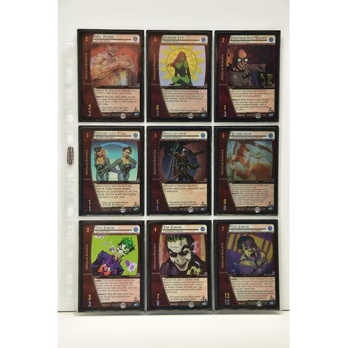 283 - COMPLETE VS. SYSTEM DC ORIGINS 1ST EDITION FOIL SET, all cards are present, genuine and are all in e... 