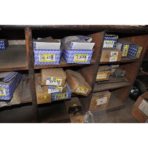 906 - FIFTY FOUR PARTIAL AND FULL BOXES OF LARGE METRIC CAP HEAD BOLTS (see pics for sizes)(this lot is lo... 