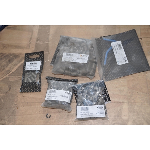 949 - SEVEN V COIL HELICOIL KITS AND TWO MULTI DRAWER UNITS CONTAINING COILS (see pics for sizes)(this lot... 