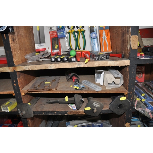 953 - A QUANTITY OF HANDTOOLS by Irwin, Stanley, Silverline, Faithful etc (see pics for details)(this lot ... 