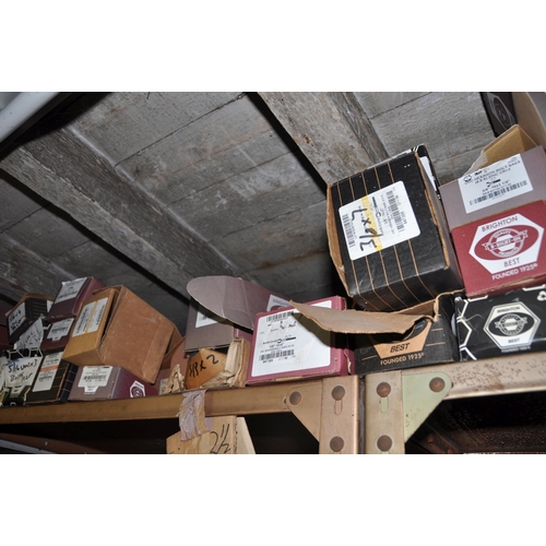 974 - A LARGE QUANTITY OF PARTIAL AND FULL BOXES AND BINS CONTAINING UNC BOLTS AND NUTS (see pics for deta... 