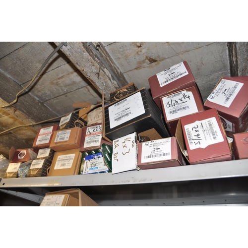 974 - A LARGE QUANTITY OF PARTIAL AND FULL BOXES AND BINS CONTAINING UNC BOLTS AND NUTS (see pics for deta... 