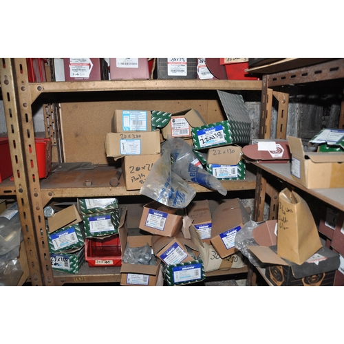 975 - A LARGE QUANTITY OF PARTIAL AND FULL BOXES AND BINS CONTAINING METRIC BOLTS AND NUTS (see pics for d... 