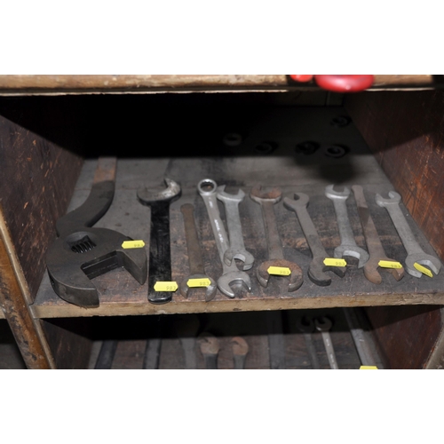 983 - THIRTY PLUS IMPERIAL SPANNERS AND RATCHET WRENCHES (all brand new old stock but show signs of age)(t... 