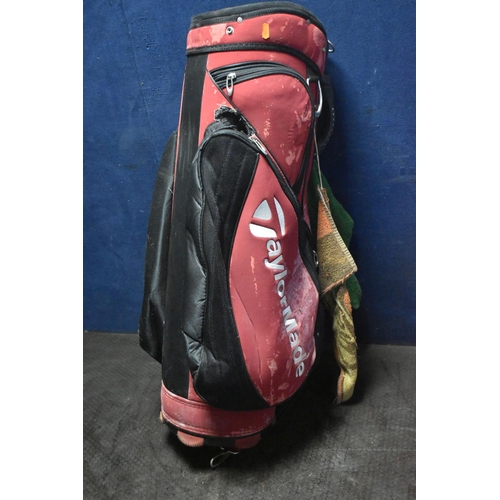 1053 - A COLLECTION OF TAYLOR MADE R BLADEZ GOLF CLUBS comprising an S 55-degree, putter, 5, 6, 7, 8 and 9 ... 