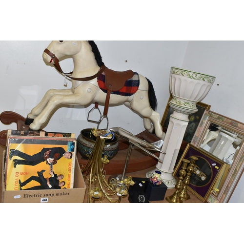 Electric rocking hot sale horse