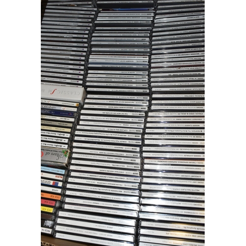 474 - FOUR BOXES OF CD'S AND ASSORTED METALWARE,  to include over five hundred C.D's mostly classical and ... 