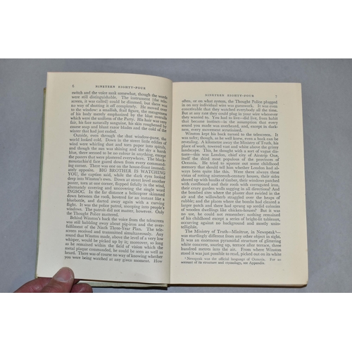 394 - ORWELL; GEORGE, a First Edition of the authors iconic masterpiece 1984, published by Martin Secker &... 